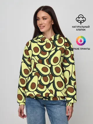Женское худи / Авокадо