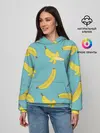Женское худи / Банановый дождь