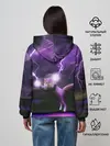 Женское худи / Кот и Молнии