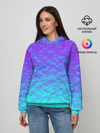 Женское худи / ПЕРЛАМУТР