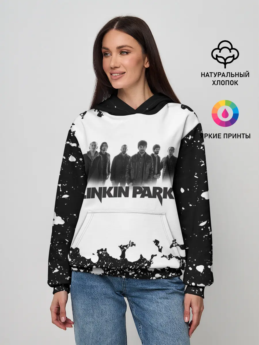 Женское худи / LINKIN PARK(+спина)