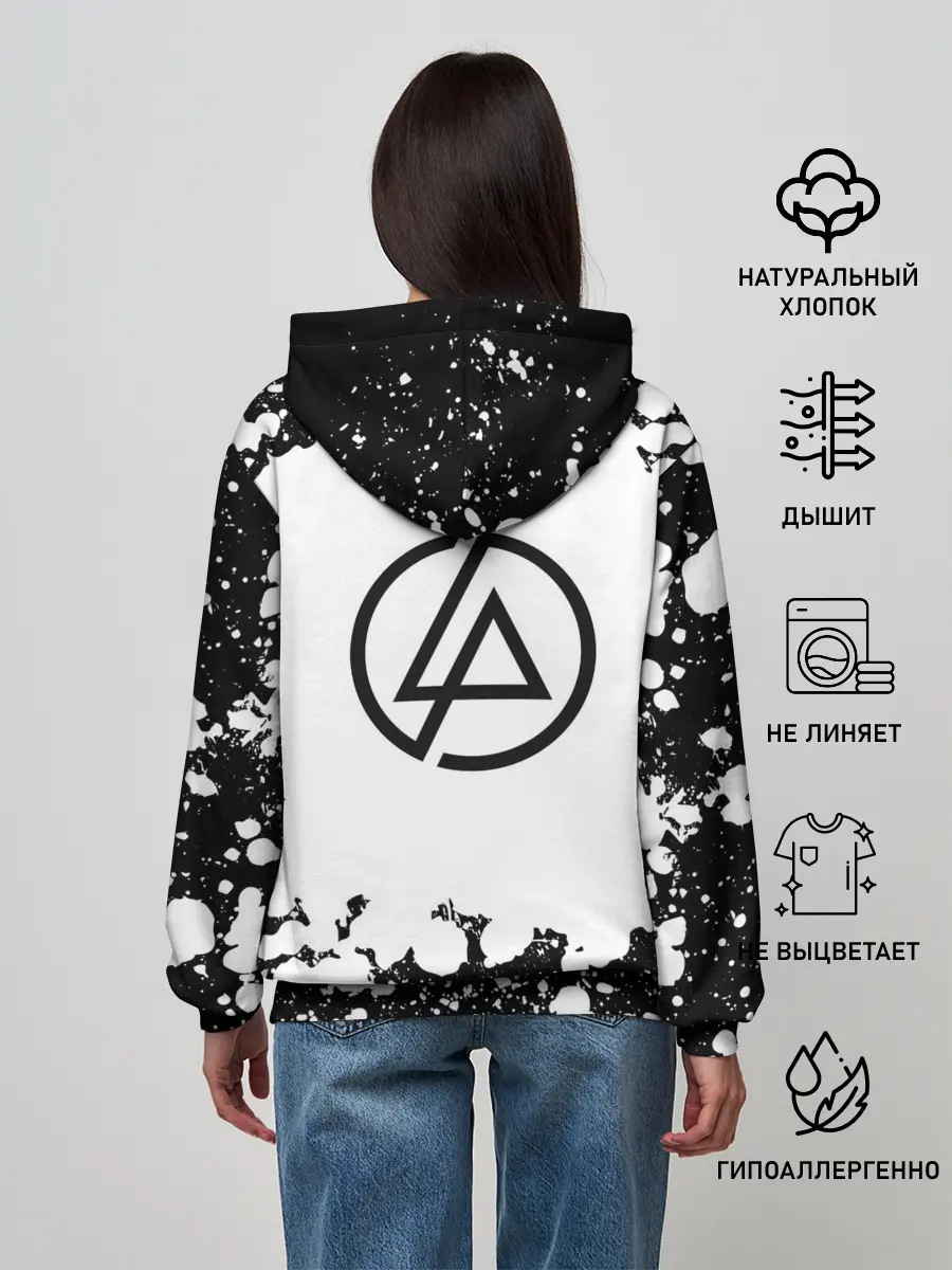 Женское худи / LINKIN PARK(+спина)
