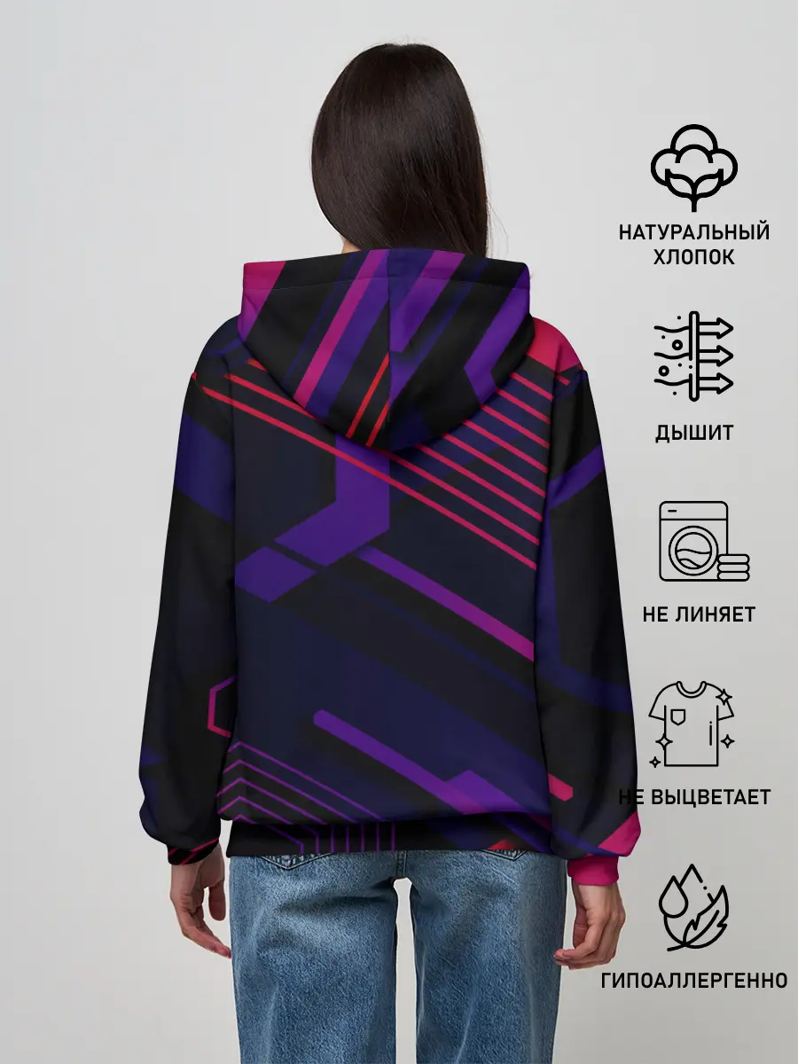 Женское худи / Modern Geometry