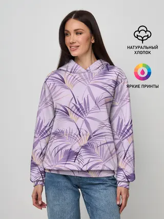 Женское худи / Листья