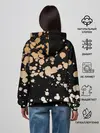 Женское худи / Buon Giorno коричневые брызги
