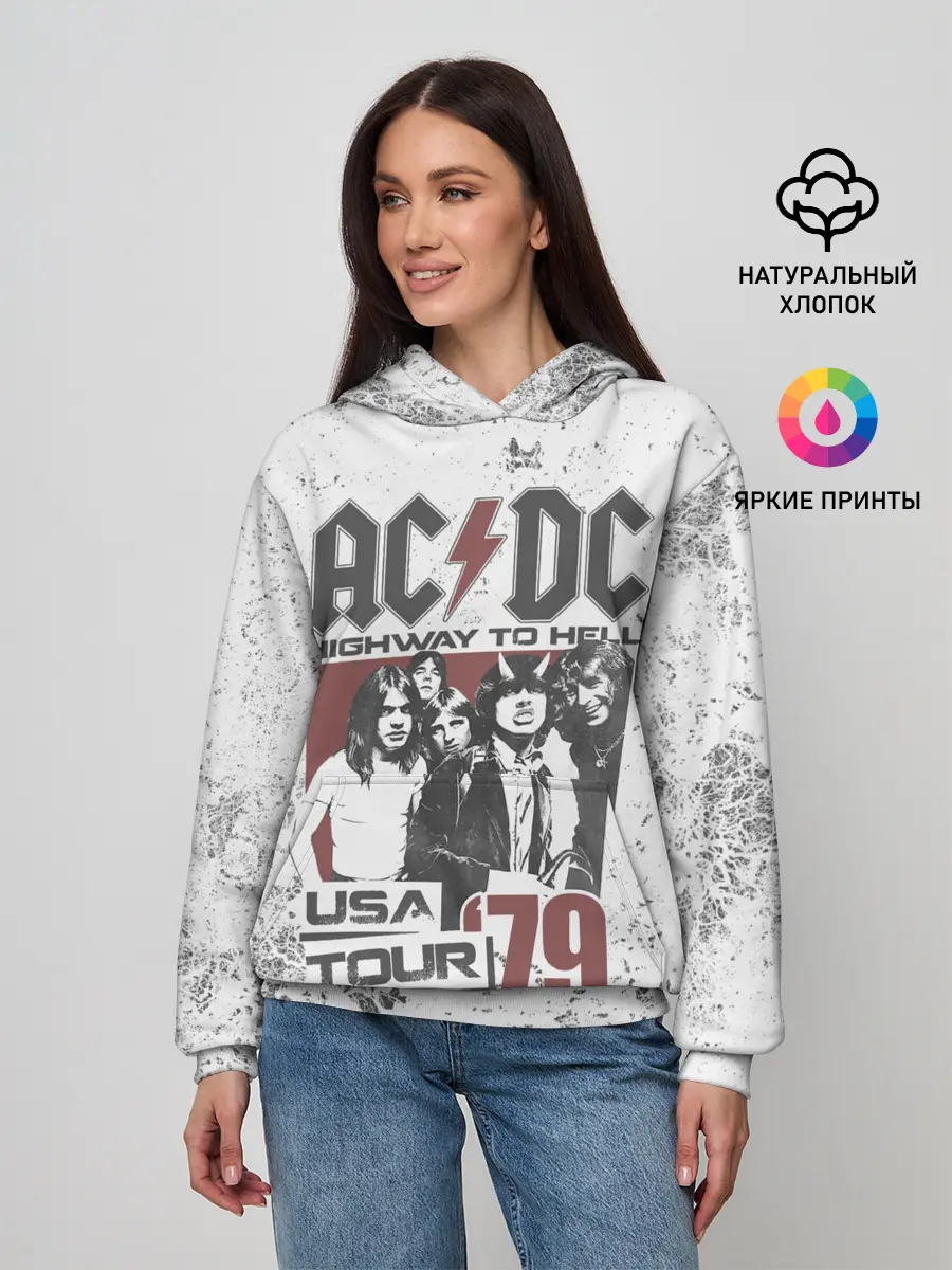 Женское худи / AC/DC