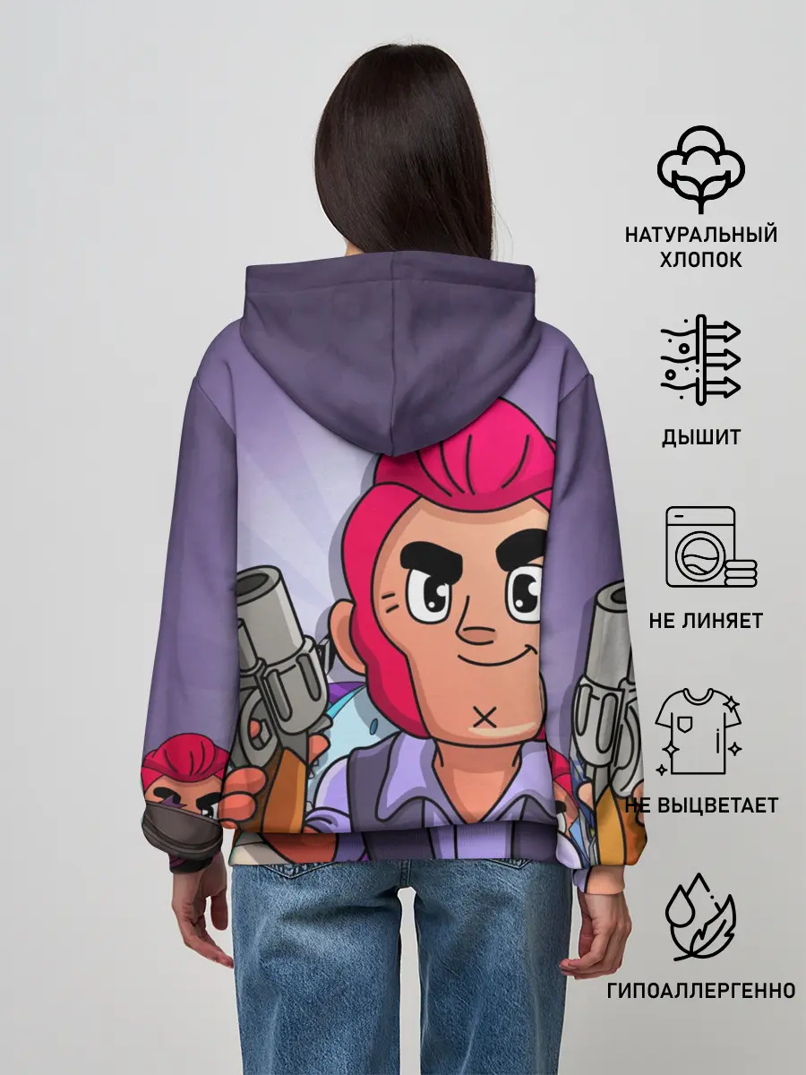 Женское худи / BRAWL STARS COLT
