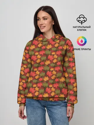 Женское худи / Maple leaves