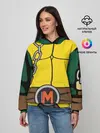Женское худи / Микеланджело Косплей
