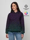 Женское худи / НЕОНОВЫЕ СОТЫ