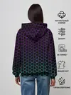 Женское худи / НЕОНОВЫЕ СОТЫ