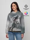 Женское худи / МОТОКРОСС КТМ | MOTOCROSS KTM (+спина)