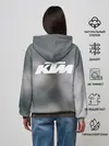 Женское худи / МОТОКРОСС КТМ | MOTOCROSS KTM (+спина)