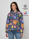 Женское худи / Новогодний макет