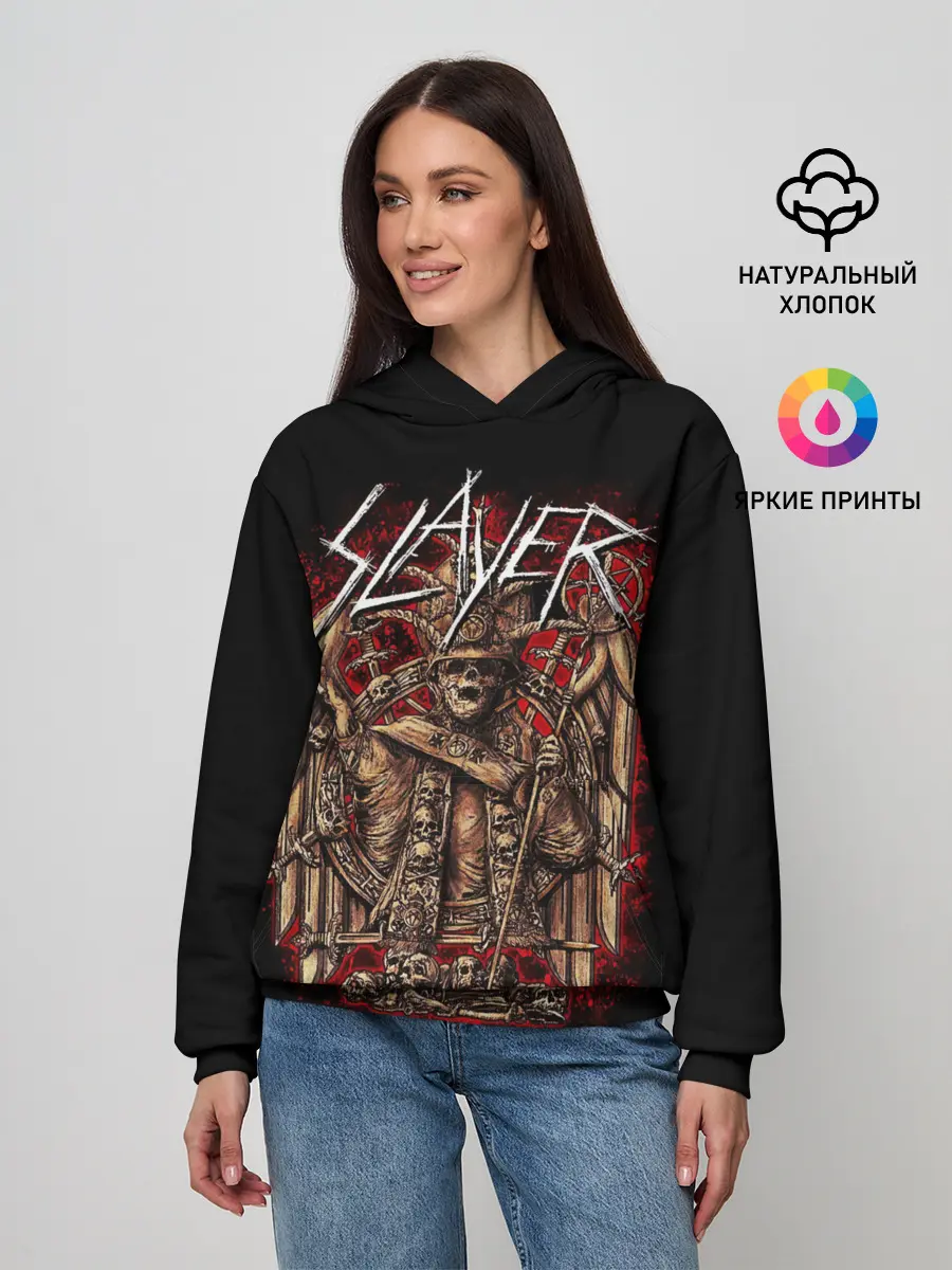 Женское худи / Slayer 91