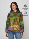 Женское худи / ЧЕРЕПАШКИХАБ