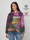 Женское худи / ЧЕРЕПАШКА В УШАНКЕ НИНДЗЯ