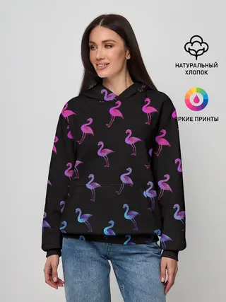 Женское худи / Фламинго