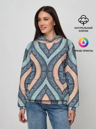 Женское худи / Восточный орнамент