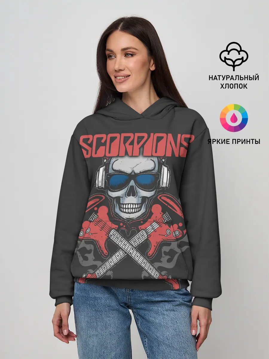 Женское худи / Scorpions