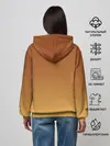 Женское худи / Стилизованный арт ЛЕВ морда
