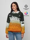 Женское худи / ТЕМНОЕ ПИВО