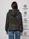 Женское худи / Текстура.