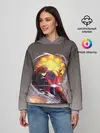 Женское худи / Чуя Накахара на мотоцикле взрыв