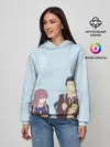 Женское худи / Нисимия и Ишида крошат хлеб