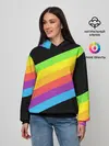 Женское худи / НЕОНОВЫЕ ЛИНИИ