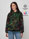 Женское худи / BACKGROUND NEON