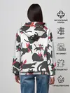 Женское худи / Черный котик