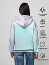 Женское худи / Хвост Феи радужный фон
