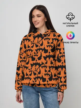 Женское худи / Scarecrow pattern