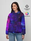 Женское худи / NEON CUBES