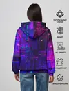 Женское худи / NEON CUBES