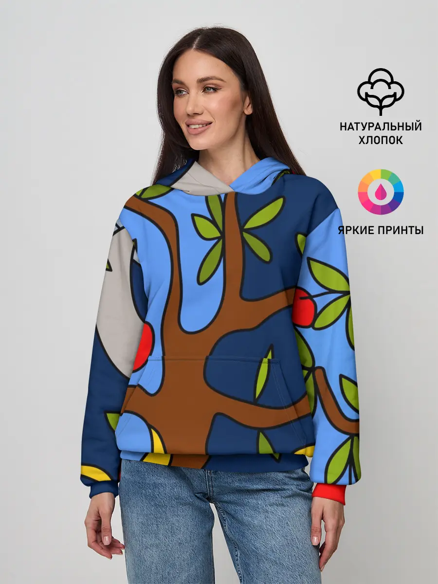Женское худи / Мысли чокнутого