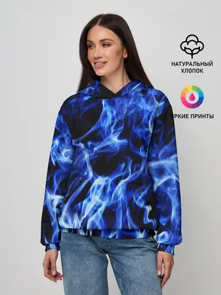 Женское худи / ДЫМ