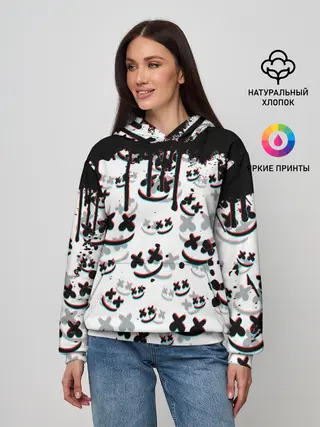 Женское худи / MARSHMELLO GLITCH