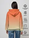 Женское худи / Семейство Тоторо ест арбуз