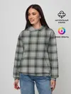 Женское худи / стиль джентльмены
