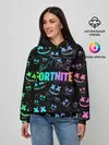 Женское худи / FORTNITE | MARSHMELLO
