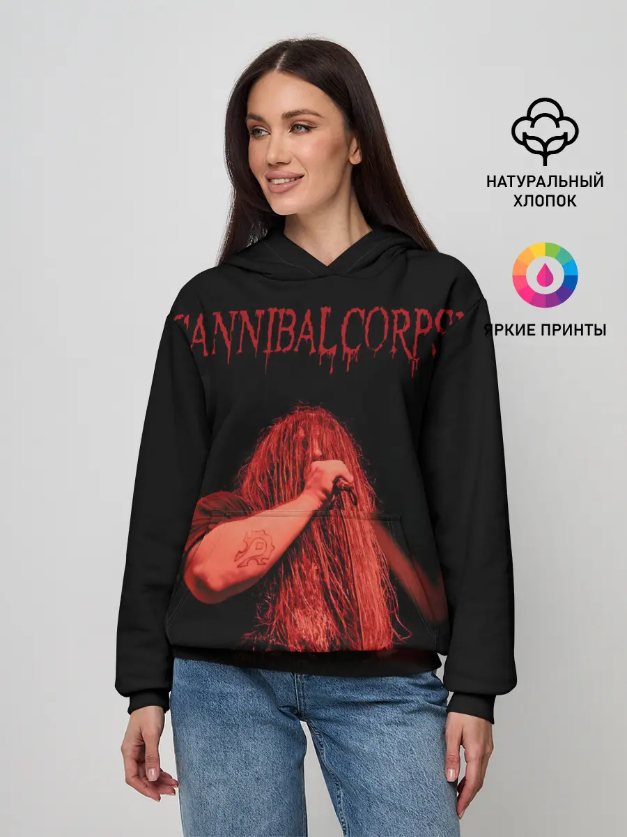 Женское худи / Cannibal Corpse #6