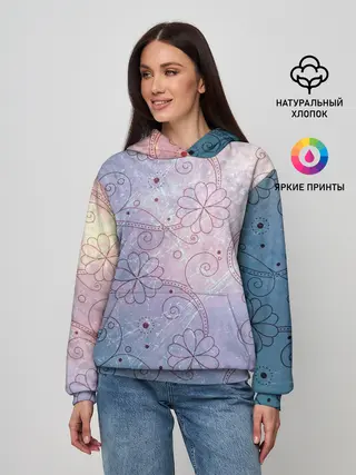 Женское худи / Нежные цвета