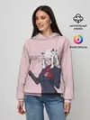 Женское худи / Malina текст Helltaker