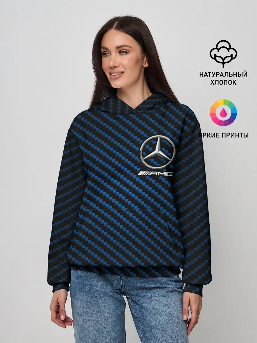 Женское худи / MERCEDES / МЕРСЕДЕС