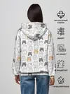 Женское худи / Толстые котики