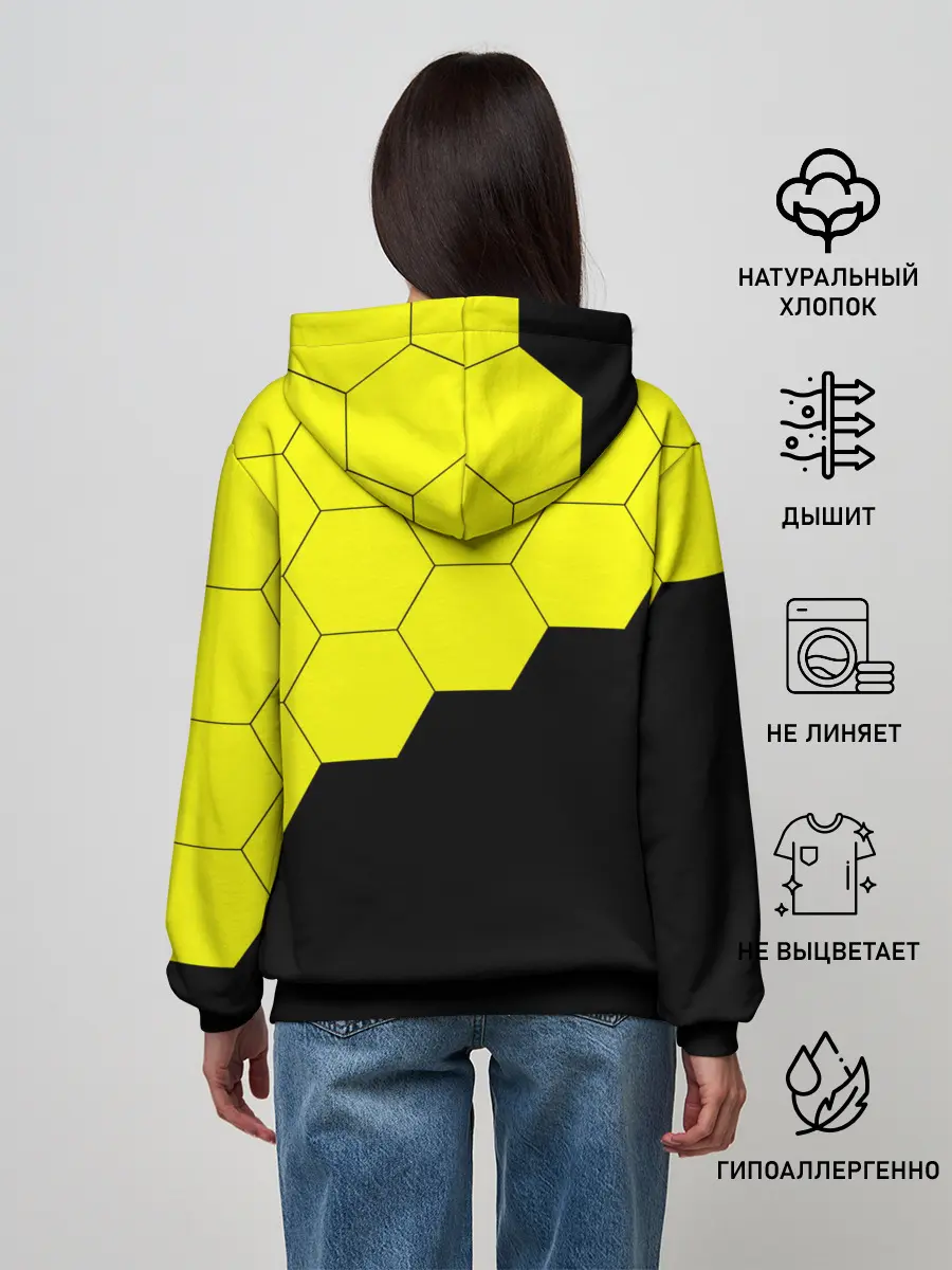Женское худи / Borussia Dortmund