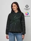 Женское худи / Свет сияние погружение блики