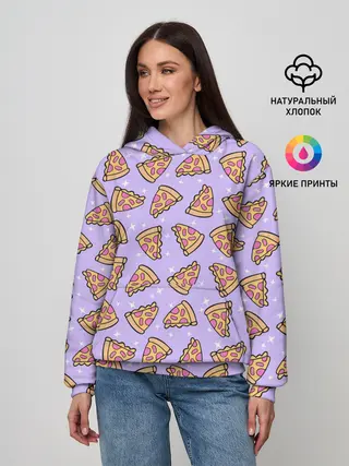 Женское худи / ВОЛШЕБНАЯ ПИЦЦА